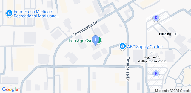 Map to Iron Age Gym